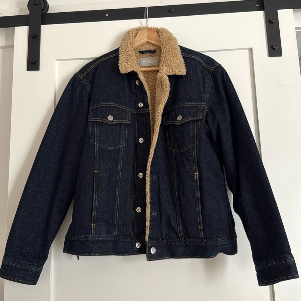 EVERLANE FLEECE LINED JACKET